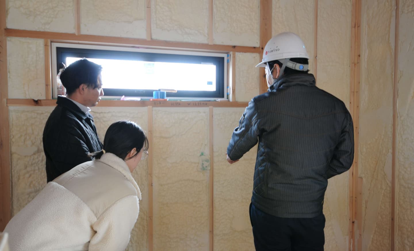 トミソー 中間検査の様子